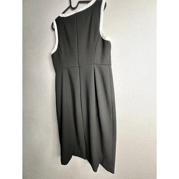 J.Crew Black and White Women's Shift dress Size 12P - Picture 14 of 16